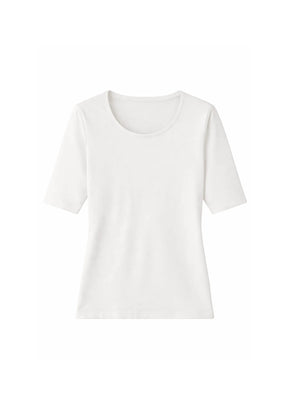 T-SHIRT EN COTON BLANC