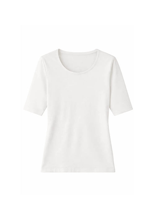 T-SHIRT EN COTON BLANC