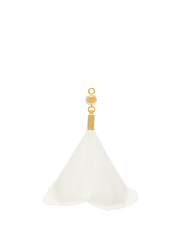 WHITE CALLA LILY EARRINGS