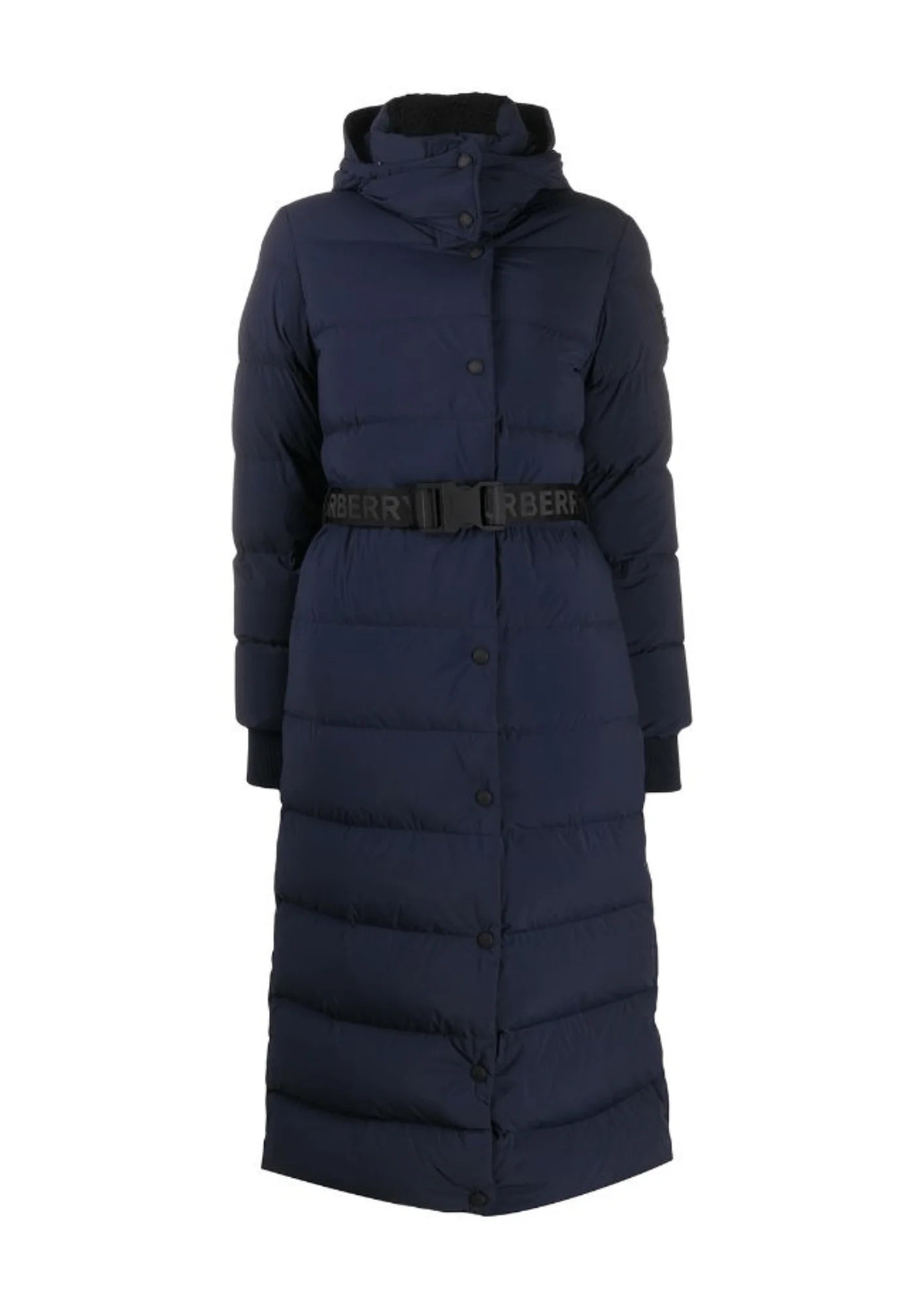 MANTEAU LONG BLEU MARINE