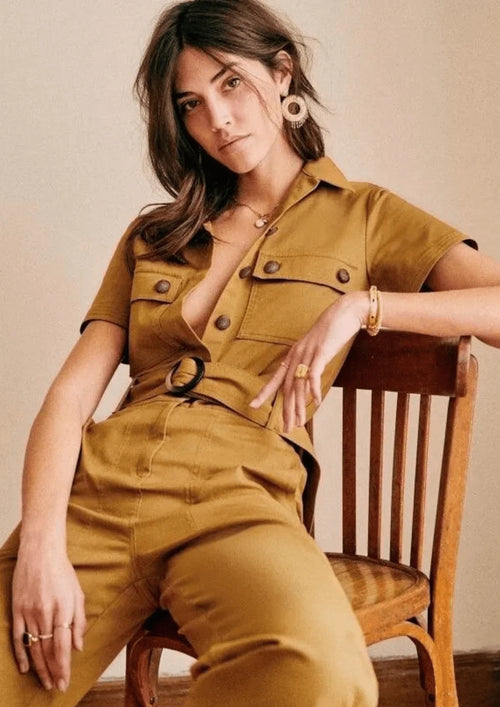 Camel Manathan Jumpsuit