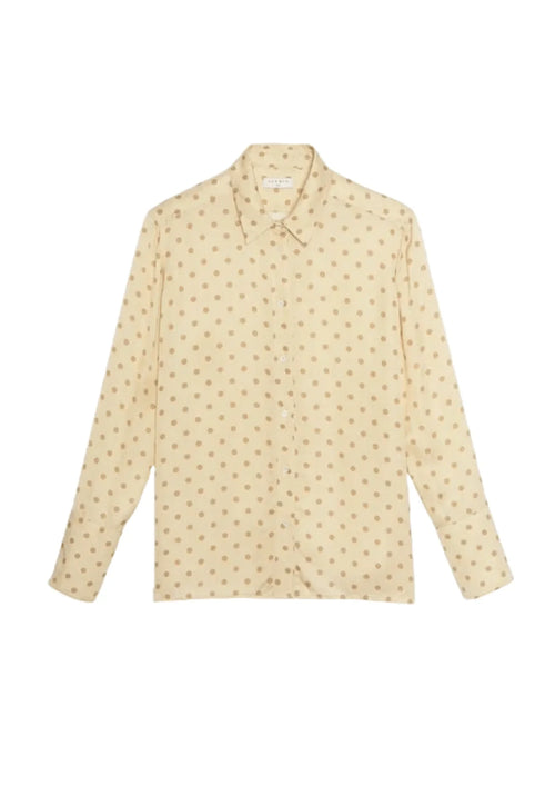 PEANY POLKA-DOT SATIN SHIRT