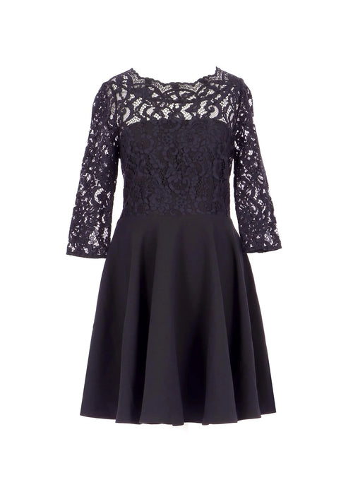 NAVY BLUE RHODES DRESS