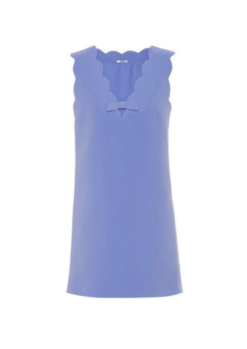 CADY-MINIKLEID MIT WELLENMUSTER