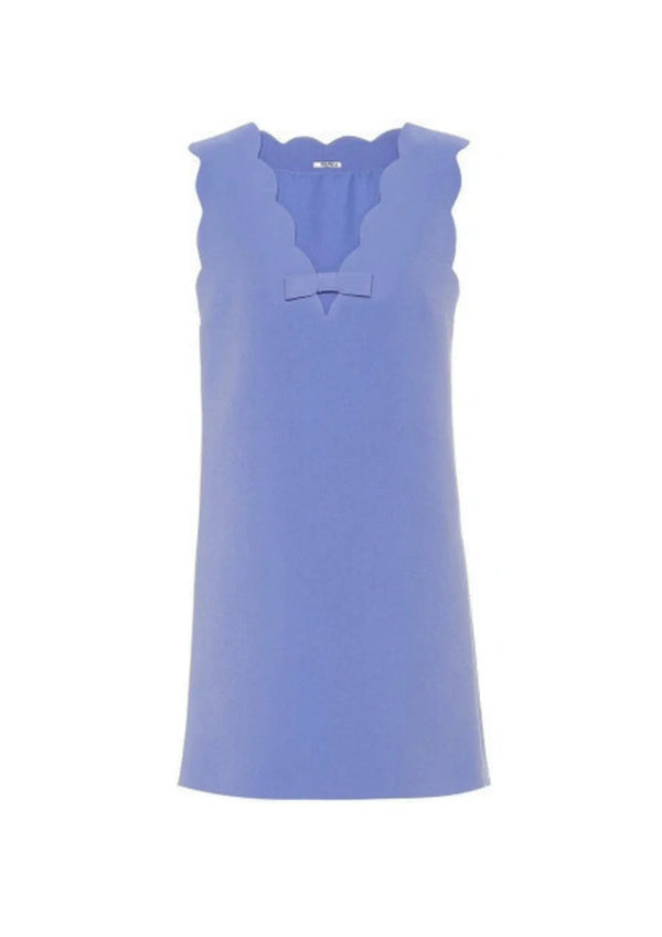 CADY-MINIKLEID MIT WELLENMUSTER