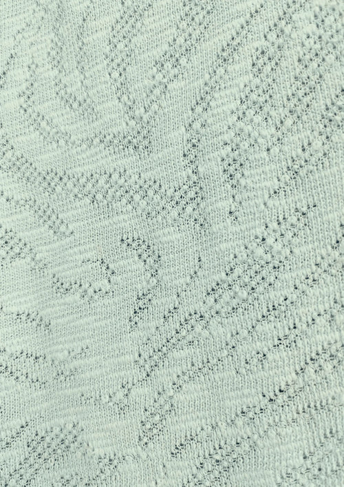 GRÜNES STRICKTOP