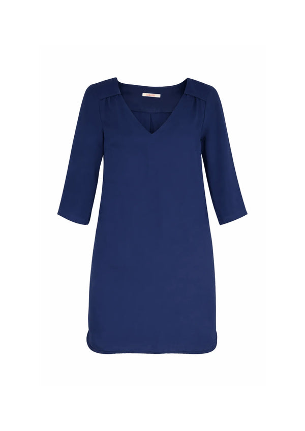 DARK BLUE MINI DRESS