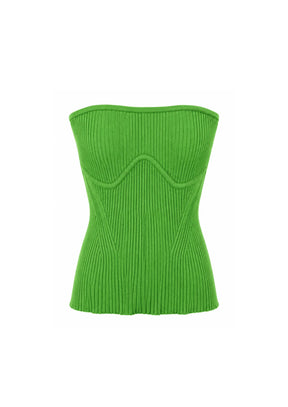 LIME GREEN HAZEL TUBE TOP