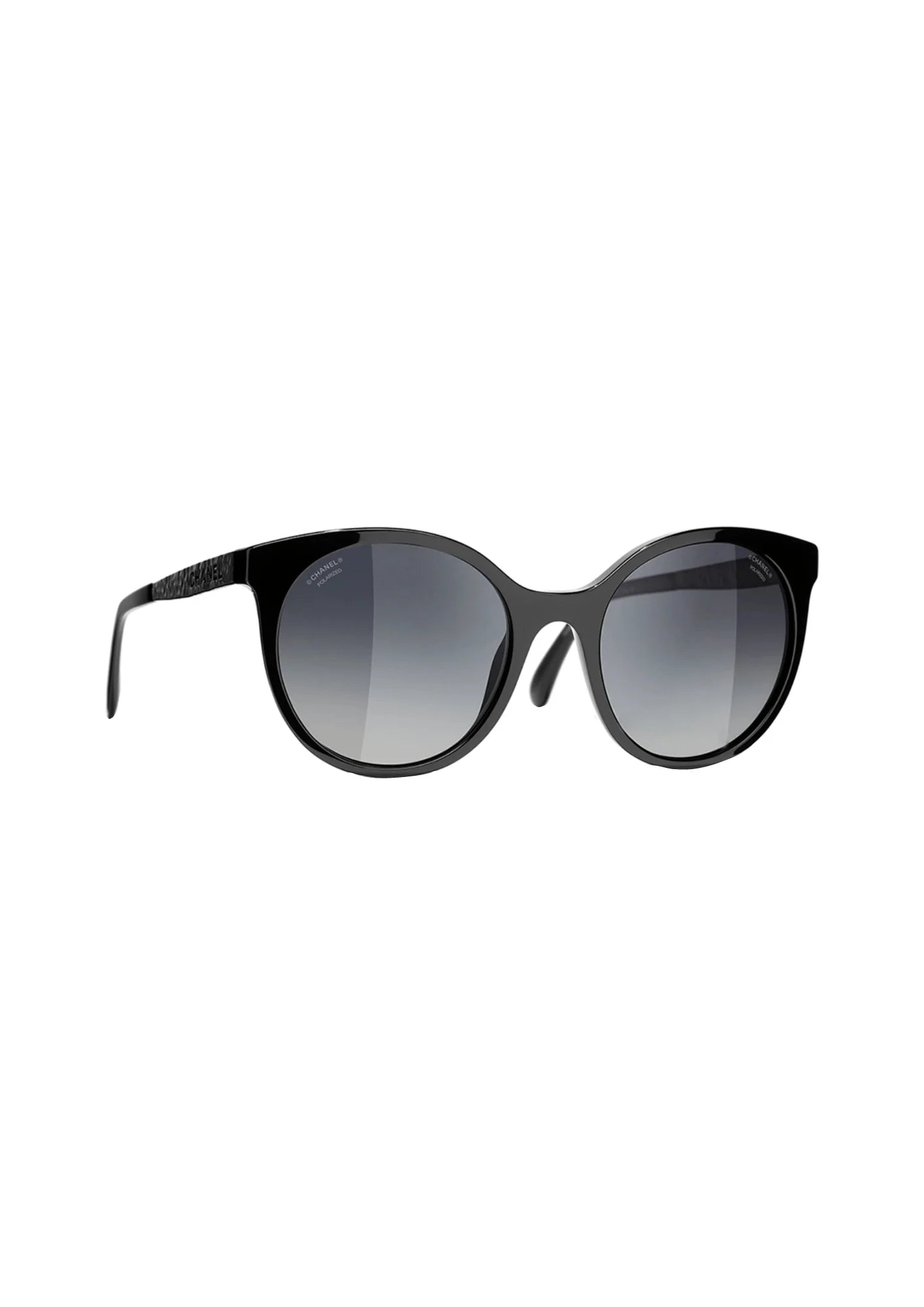 Schwarze Pantos -Sonnenbrille