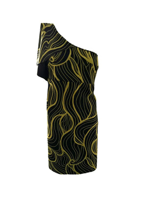 ROBE IMPRIMÉE À UNE ÉPAULE