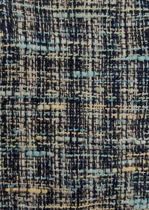 BLAUER TWEEDROCK