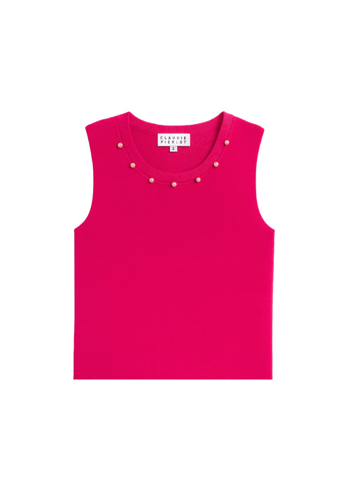 FUCHSIA KNIT TOP