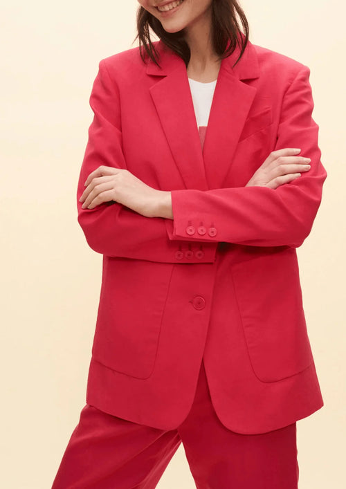 Red Cerise Blazer