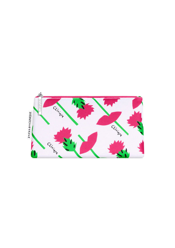 PINK FLORAL POCHETTE