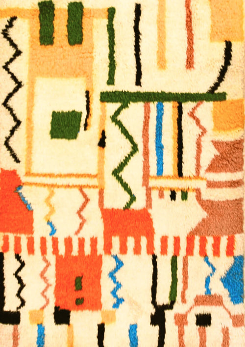 MULTICOLORED AZILAL CARPET