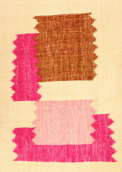 PINK KILIM WADZEM CARPET