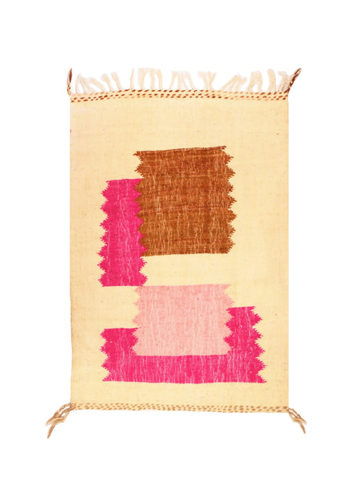 PINK KILIM WADZEM CARPET