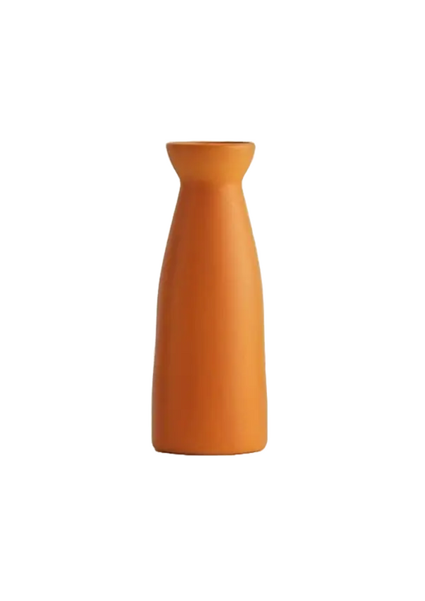 VASE EN CERAMIQUE ORANGE