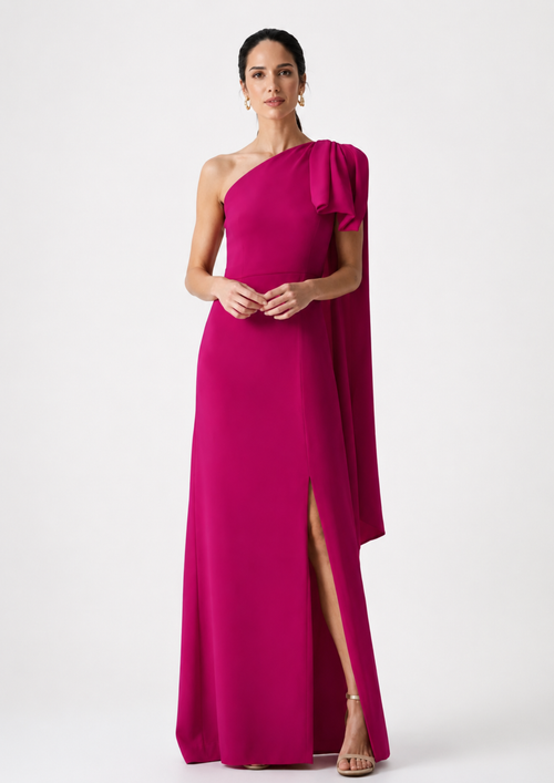 FUCHSIA MAXI DRESS
