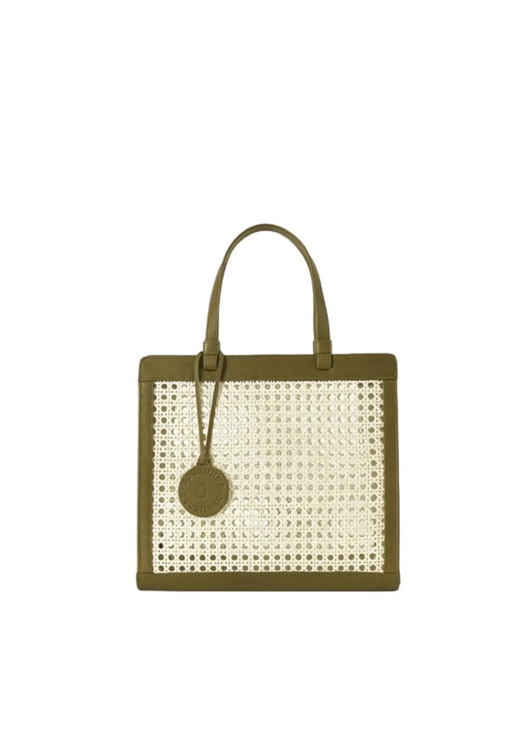 KHAKI CHAÎSE CARRÉ Handtasche