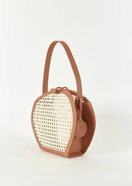 Coral Chaîse Ballon Handtasche