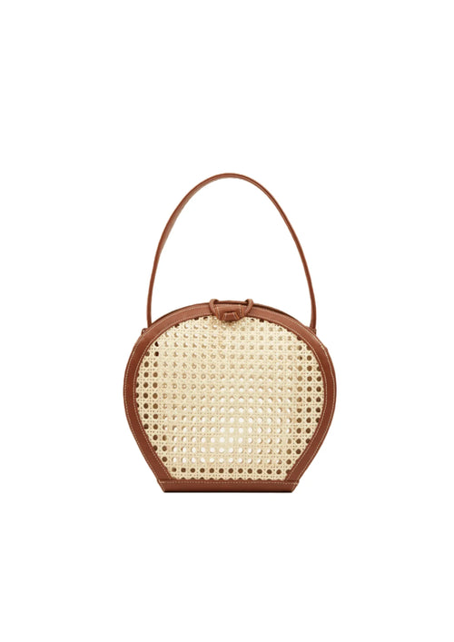 BROWN CHAÎSE BALLON HANDBAG