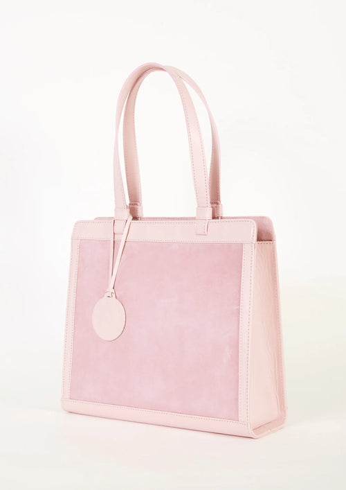 Sac à main de carré rose