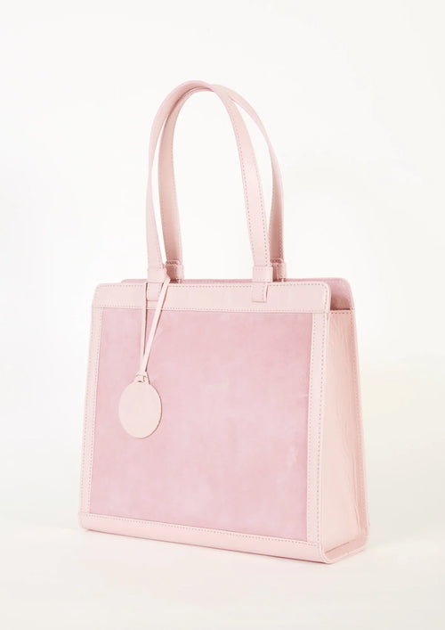 PINK CARRÉ HANDBAG