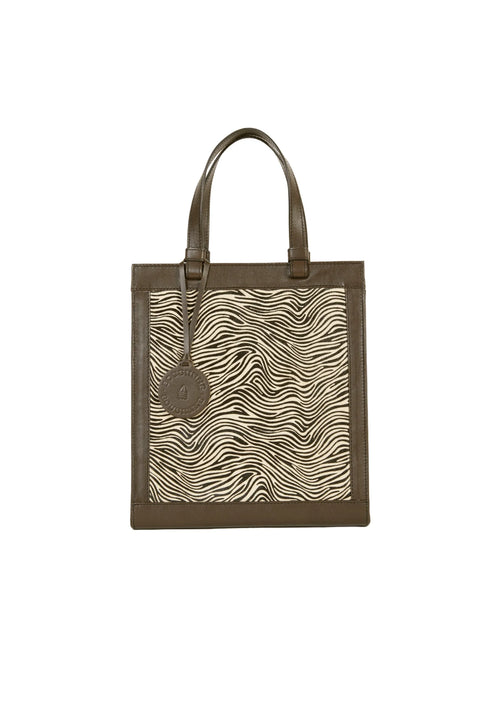 BROWN SAFARI HANDBAG