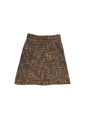 A-LINE WOOL MINI SKIRT