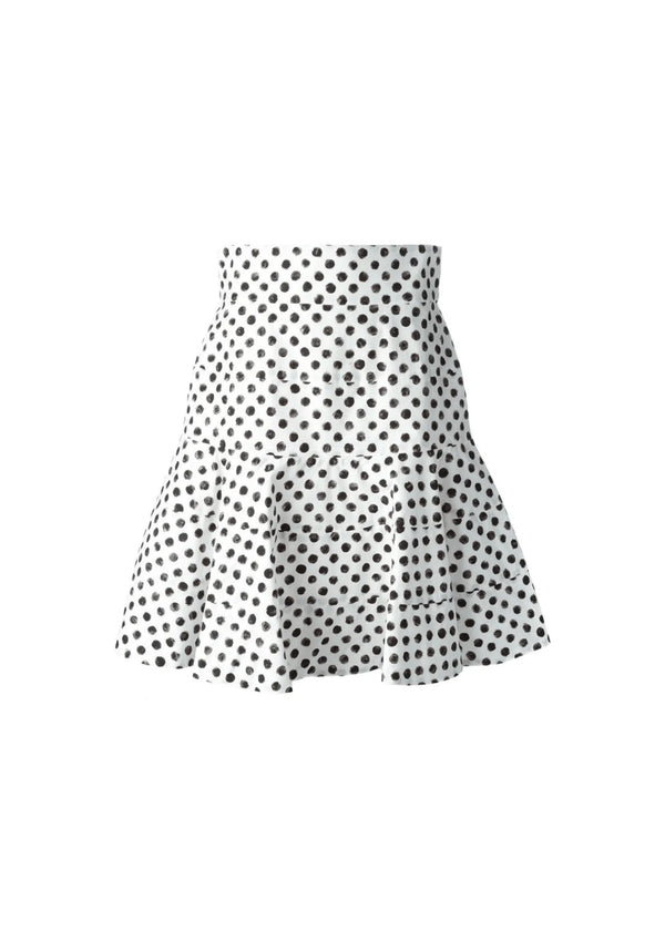 POLKA-DOT SKATER SKIRT