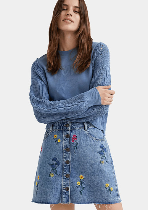 FLORALER BERNA JEANSROCK