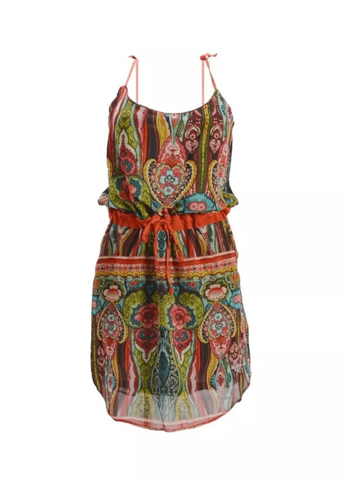 GREEN EDITH PRINTED DRESS