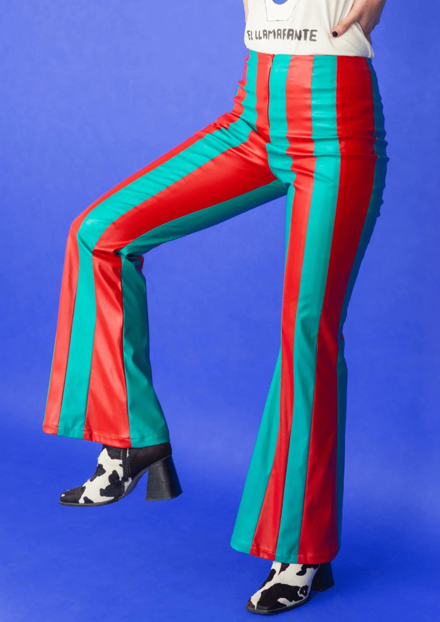 JADE & RED CATERPILLAR MOUSE TROUSERS