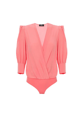 OPEN EDIT WRAP BODYSUIT