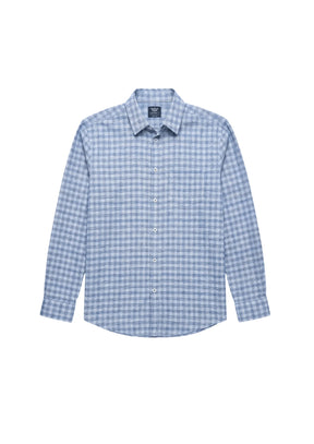 BLUE CHECKERED SHIRT