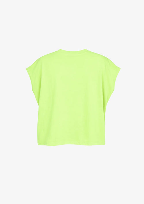 LIME GREEN GIVE ME MERCY T-SHIRT