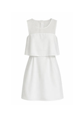 ROBE MINI BLANCHE