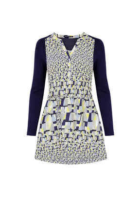 PRINTED MINI DRESS