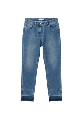 BLAUE JEANSHOSE
