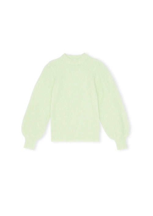 GREEN WOOL SWEATER