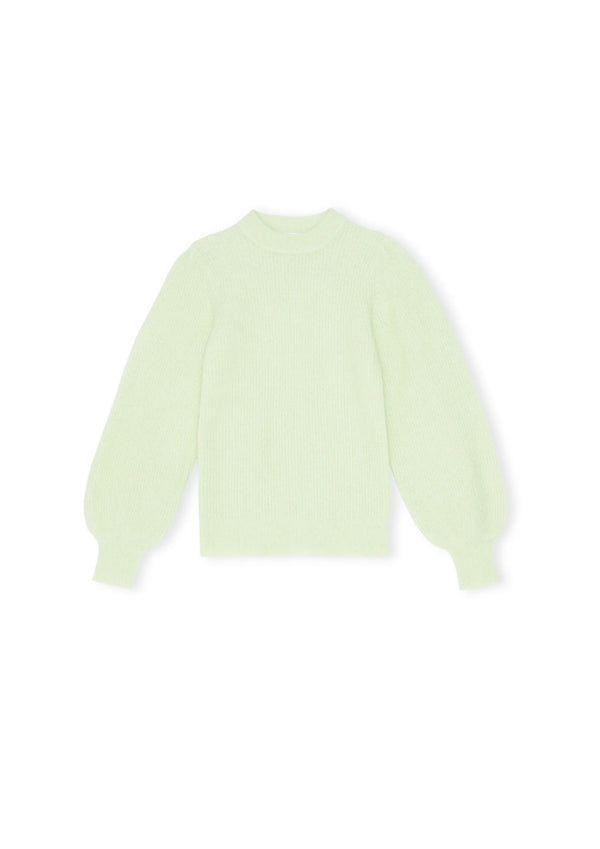 GREEN WOOL SWEATER