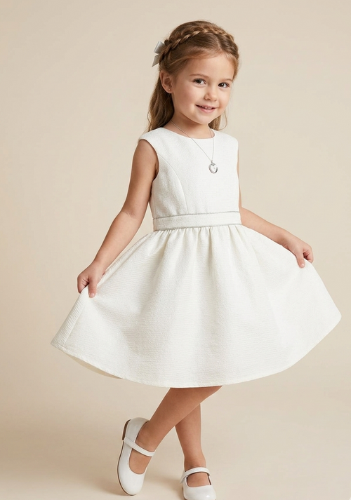 WHITE 6-YEAR OLD DRESS