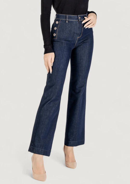 BOOTCUT DENIM TROUSERS