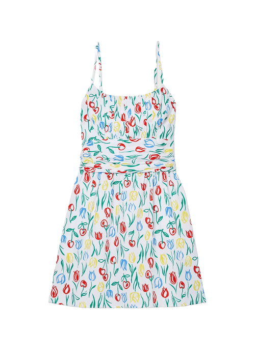 LUCY FLORAL MINI DRESS