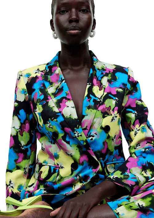 BLAZER À MOTIFS CROISÉS