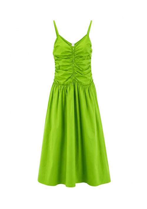 Robe longue Hache Chartreuse Maxi