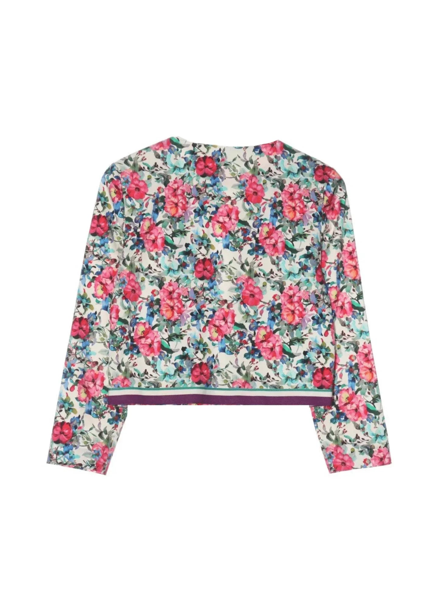 FLORAL SHORT BLAZER