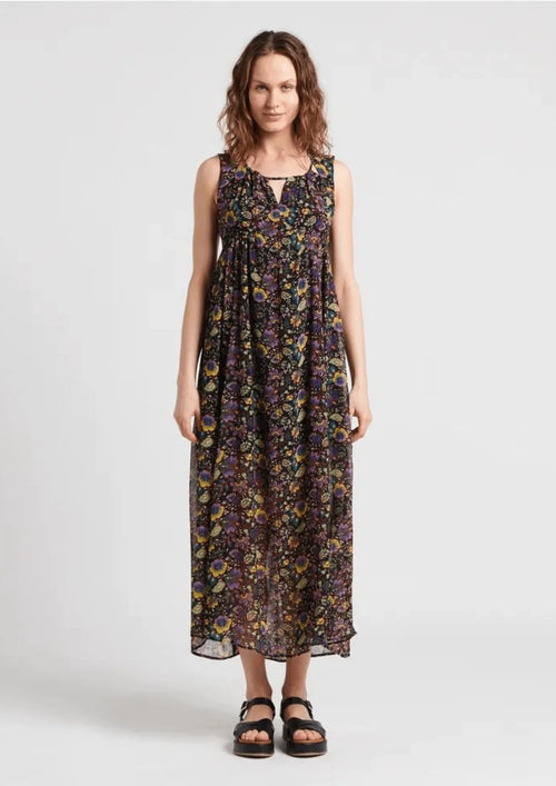 Robe maxi imprimée