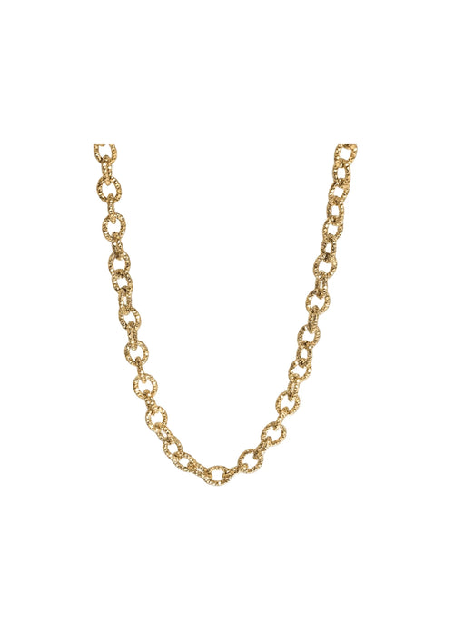 14K GOLD NEW FICTION NECKLACE